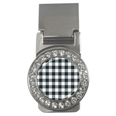 Plaid Pattern Money Clips (cz)  by ValentinaDesign