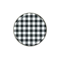 Plaid Pattern Hat Clip Ball Marker (4 Pack) by ValentinaDesign