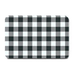 Plaid Pattern Plate Mats by ValentinaDesign