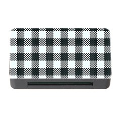 Plaid Pattern Memory Card Reader With Cf by ValentinaDesign