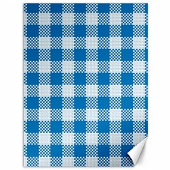 Plaid Pattern Canvas 36  X 48  