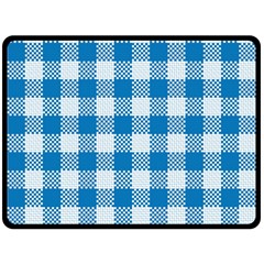 Plaid Pattern Fleece Blanket (large)  by ValentinaDesign