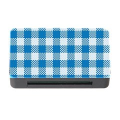 Plaid Pattern Memory Card Reader With Cf by ValentinaDesign