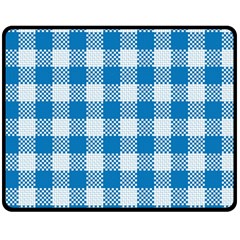 Plaid Pattern Double Sided Fleece Blanket (medium)  by ValentinaDesign