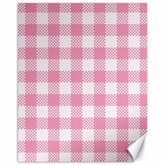 Plaid Pattern Canvas 11  X 14   by ValentinaDesign