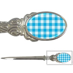 Plaid Pattern Letter Openers by ValentinaDesign