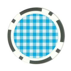 Plaid Pattern Poker Chip Card Guard (10 Pack) by ValentinaDesign