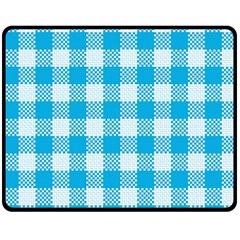 Plaid Pattern Double Sided Fleece Blanket (medium)  by ValentinaDesign