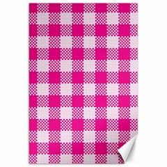 Plaid Pattern Canvas 20  X 30   by ValentinaDesign