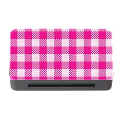 Plaid Pattern Memory Card Reader With Cf by ValentinaDesign