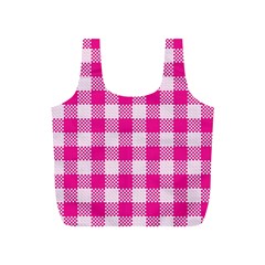 Plaid Pattern Full Print Recycle Bags (s)  by ValentinaDesign