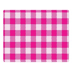 Plaid Pattern Double Sided Flano Blanket (large)  by ValentinaDesign