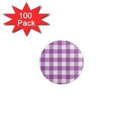 Plaid Pattern 1  Mini Magnets (100 Pack)  by ValentinaDesign