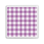 Plaid pattern Memory Card Reader (Square)  Front