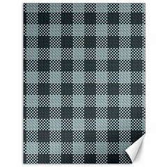 Plaid Pattern Canvas 36  X 48  