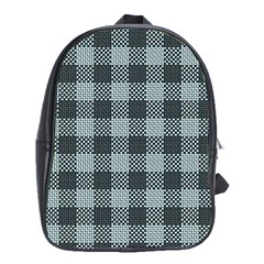 Plaid Pattern School Bags (xl)  by ValentinaDesign