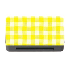 Plaid Pattern Memory Card Reader With Cf by ValentinaDesign