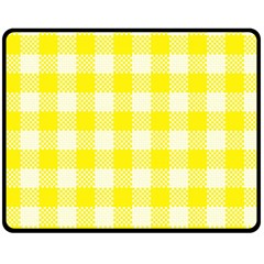 Plaid Pattern Double Sided Fleece Blanket (medium)  by ValentinaDesign