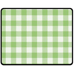 Plaid Pattern Double Sided Fleece Blanket (medium)  by ValentinaDesign