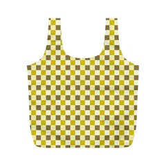 Plaid Pattern Full Print Recycle Bags (m)  by ValentinaDesign