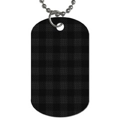 Plaid Pattern Dog Tag (one Side) by ValentinaDesign