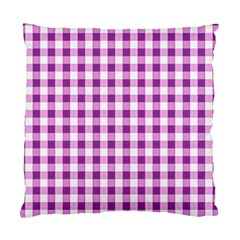 Plaid Pattern Standard Cushion Case (two Sides)