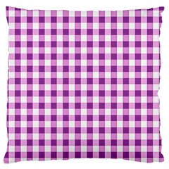 Plaid Pattern Standard Flano Cushion Case (two Sides) by ValentinaDesign