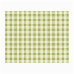 Plaid pattern Small Glasses Cloth Front