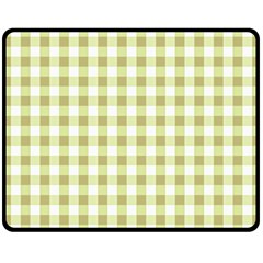 Plaid Pattern Double Sided Fleece Blanket (medium)  by ValentinaDesign