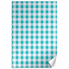 Plaid Pattern Canvas 20  X 30   by ValentinaDesign