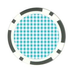 Plaid Pattern Poker Chip Card Guard (10 Pack) by ValentinaDesign