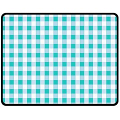 Plaid Pattern Double Sided Fleece Blanket (medium)  by ValentinaDesign