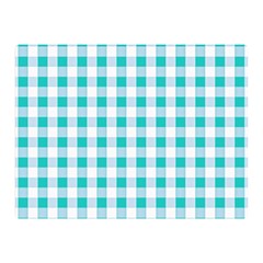 Plaid Pattern Double Sided Flano Blanket (mini)  by ValentinaDesign