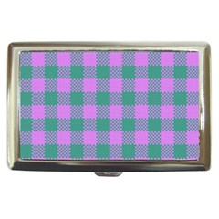 Plaid Pattern Cigarette Money Cases by ValentinaDesign