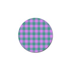 Plaid Pattern Golf Ball Marker by ValentinaDesign