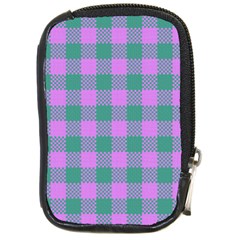 Plaid Pattern Compact Camera Cases