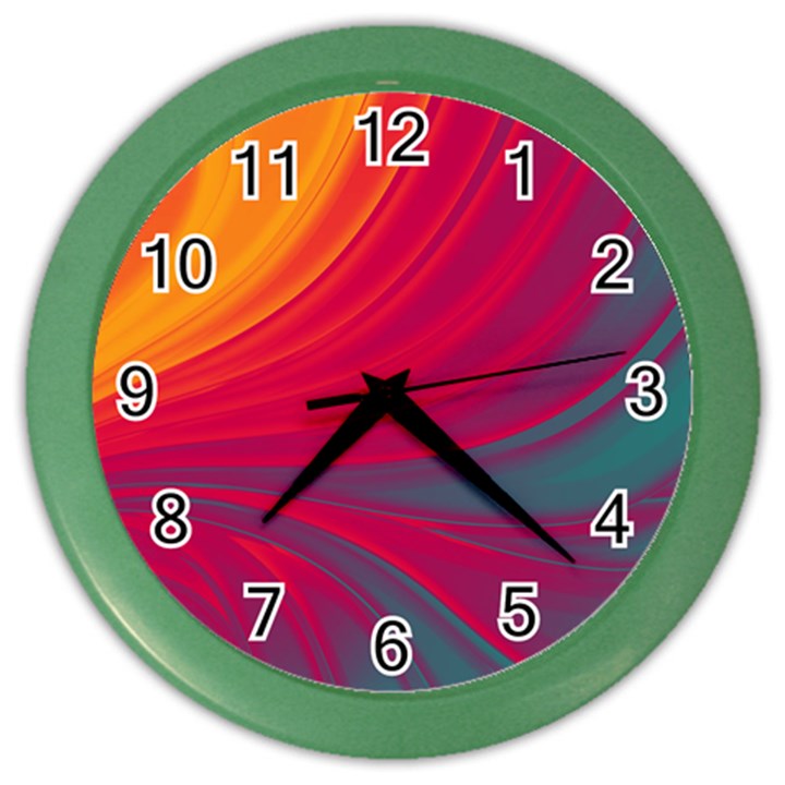 Colors Color Wall Clocks