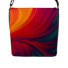 Colors Flap Messenger Bag (l)  by ValentinaDesign