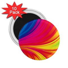 Colors 2 25  Magnets (10 Pack)  by ValentinaDesign