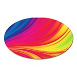 Colors Oval Magnet Front