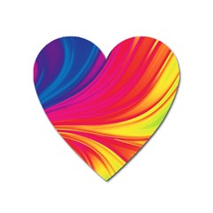 Colors Heart Magnet