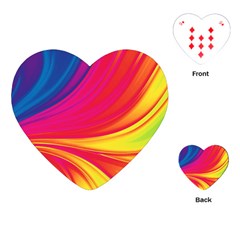 Colors Playing Cards (heart)  by ValentinaDesign