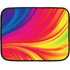 Colors Fleece Blanket (mini) by ValentinaDesign