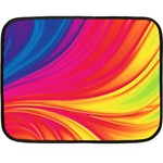 Colors Fleece Blanket (Mini) 35 x27  Blanket