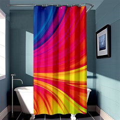 Colors Shower Curtain 36  X 72  (stall)  by ValentinaDesign