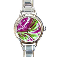 Colors Round Italian Charm Watch