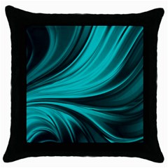 Colors Throw Pillow Case (Black)