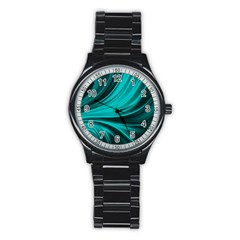 Colors Stainless Steel Round Watch