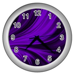 Colors Wall Clocks (silver)  by ValentinaDesign