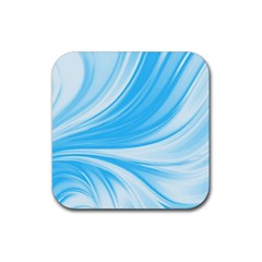 Colors Rubber Coaster (square)  by ValentinaDesign